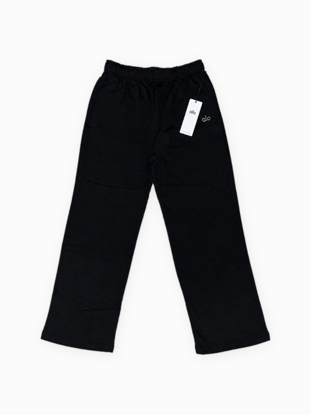 Black Alo Accolade Straight Leg Sweatpant